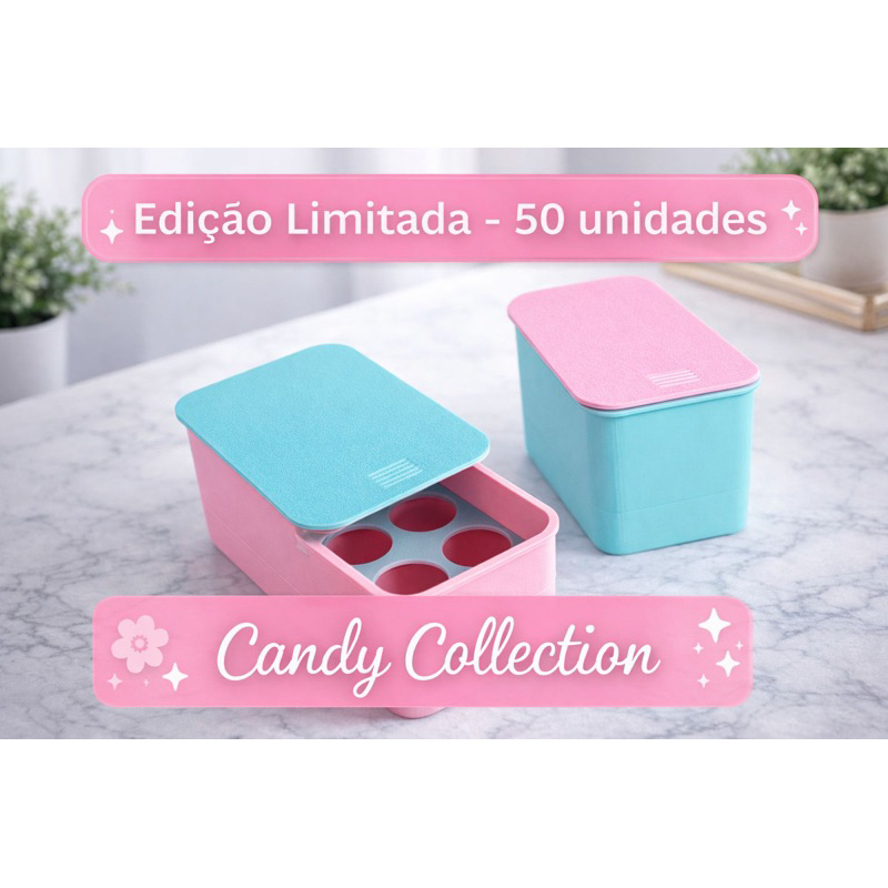 Porta Ampola - 6 ampolas 3ml + 2 tampinhas - EDIÇÃO LIMITADA em Oferta na Shopee