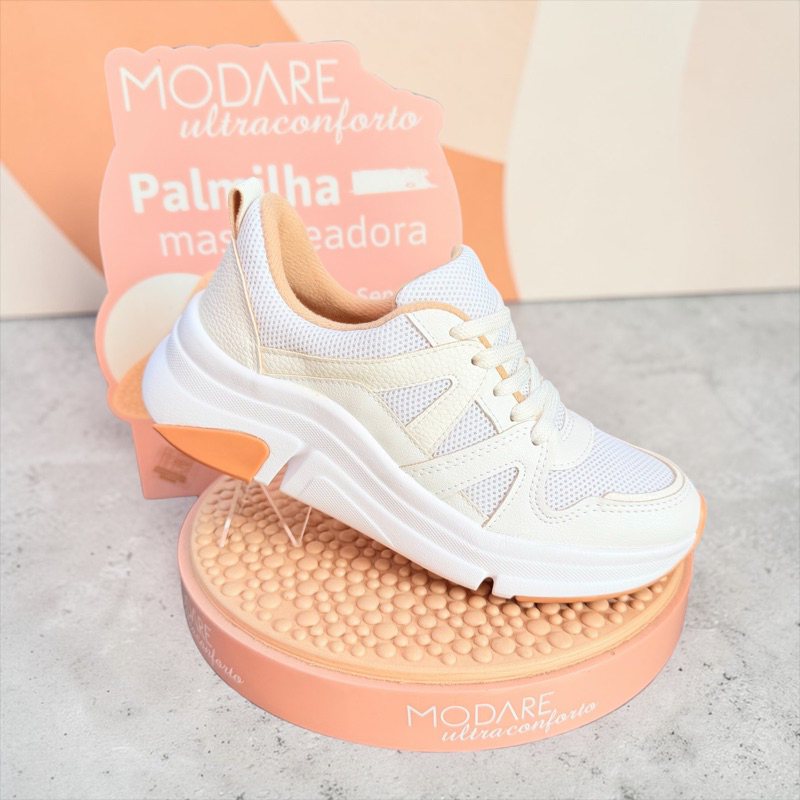 Tenis MODARE ultraconforto ORIGINAL confort Zíper e elástico sem cadarço lançamento 7405 em Oferta na Shopee