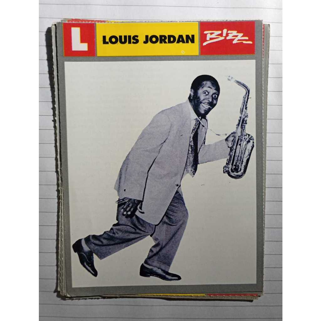 Ficha Revista Bizz - Louis Jordan