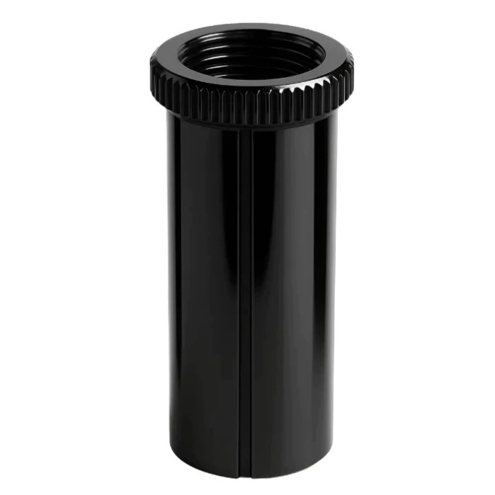 Preme Aperta Canopla Longo 57mm Prolongador De Registro Deca Preto