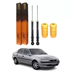 PAR AMORTECEDOR TRASEIRO VECTRA 1996 A 2005 COFAP + KIT