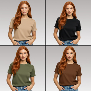 Kit com 4 Baby Looks Femininas – Moda Casual e Confortável em Oferta na Shopee