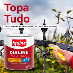 Tinta Esmalte Premium Topa Tudo Tinta Esmalte Metais Madeiras Tinta Esmalte Base Água Fosco 3 Litros Esmalte Seca Rápido
