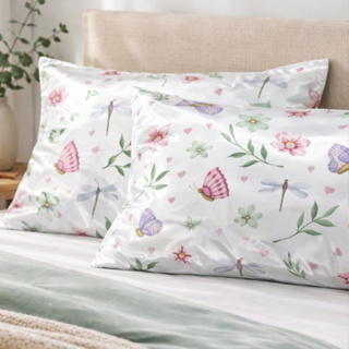 Fronha de Cetim Estampada 50x70 Kit 2 Peças Toque Macio Luxo para Cabelo e Pele em Oferta na Shopee