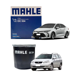 Filtro de Óleo Toyota Camry Corolla Fielder Etios Paseo Previa Rav Yaris de 1992 até 2025 Mahle em Oferta na Shopee