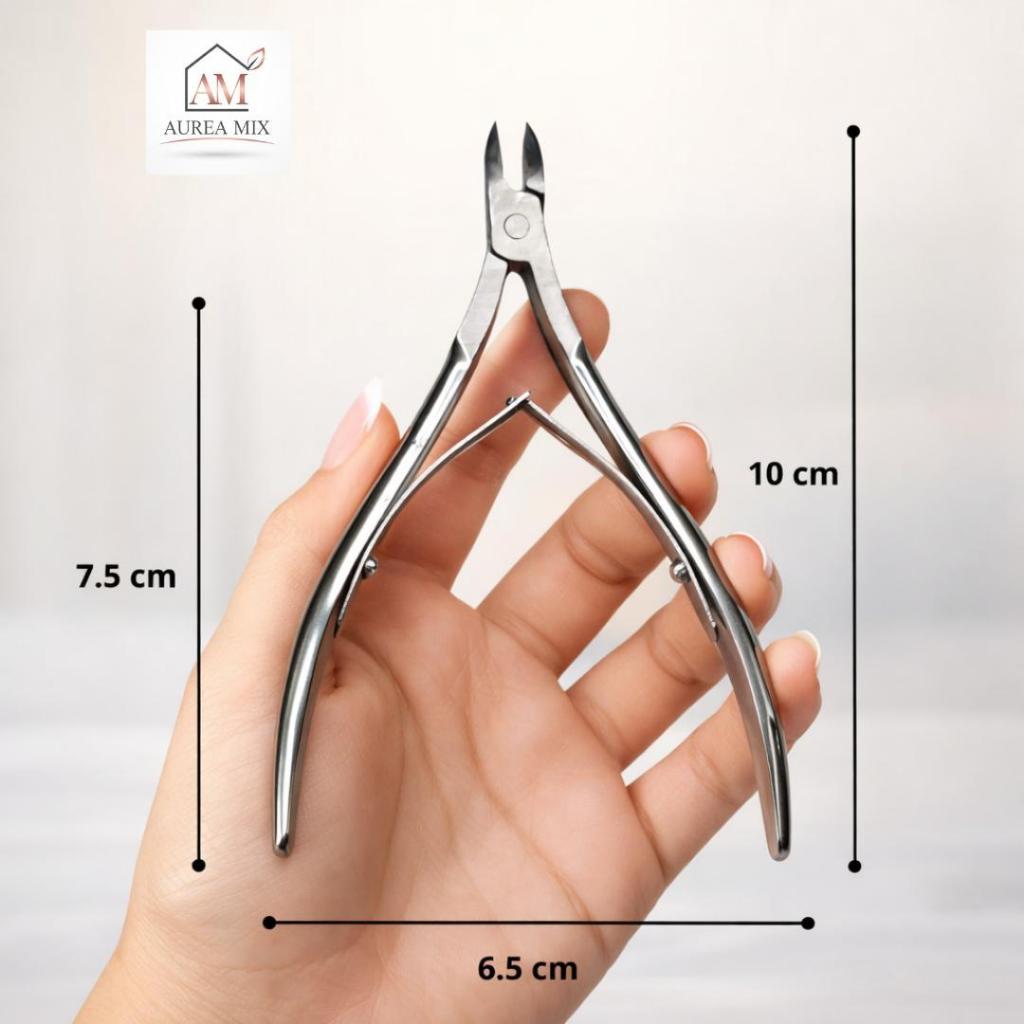 Kit Alicate De Unha Profissional Removedor De Cutícula Manicure Pedicure Afiado Aço Inoxidavel — imagem 2 de 2