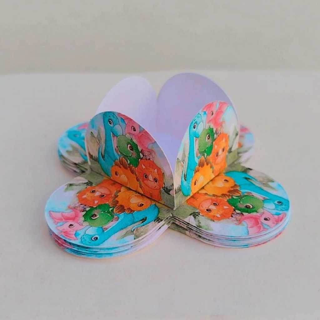 100 Forminhas para Doces Personalizadas 4 Pétalas DINOSSAURO Infantil Aniversário Lembrancinha Brigadeiro