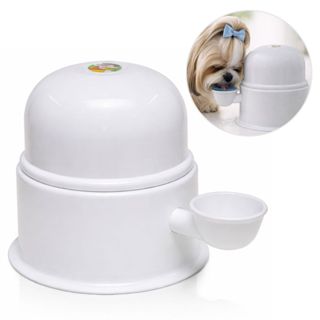 Bebedouro Vida Mansa Que Não Molha Bigode para Cachorro Cães Pelo Longo Shitzu Pet Alumínio 1,4L em Oferta na Shopee