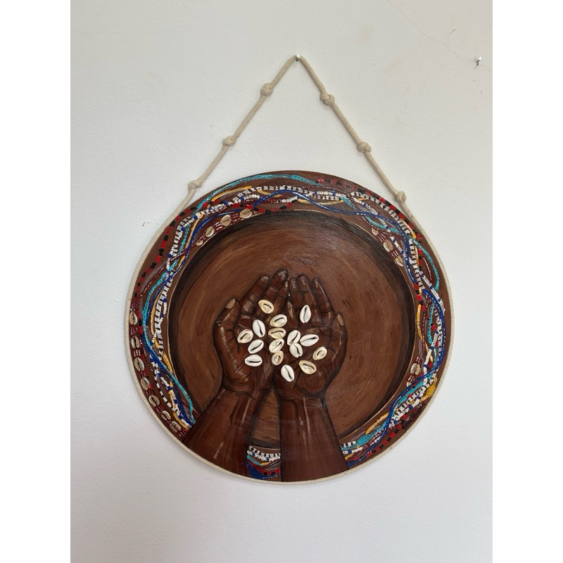 quadro mandala personalizado Mdf búzios babalorixá pai de santo odú