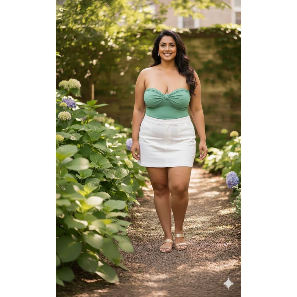 BODY PLUS SIZE TOMARA QUE CAIA COM LAÇO BOJO EM POLIAMIDA