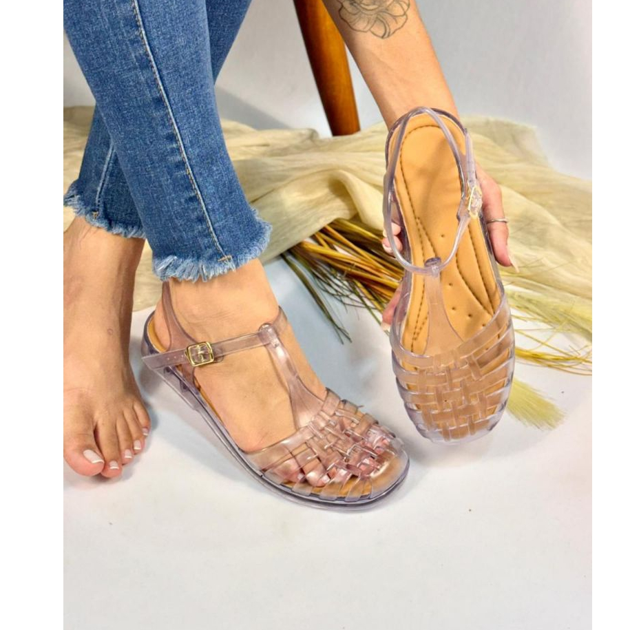Sandalia Feminina classica Mel Aran confortavel
