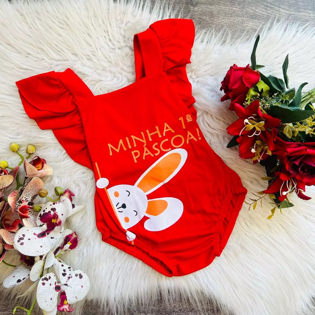 Romper Body Vestido Temático Menina Bebê Infantil Mesversário Saia Personagens