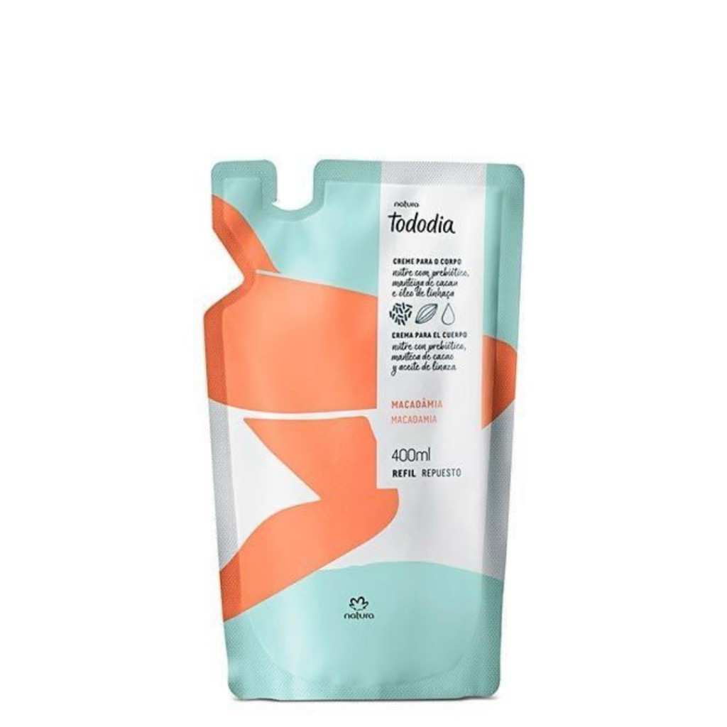 Refil Hidratante Natura Tododia Macadâmia 400ml