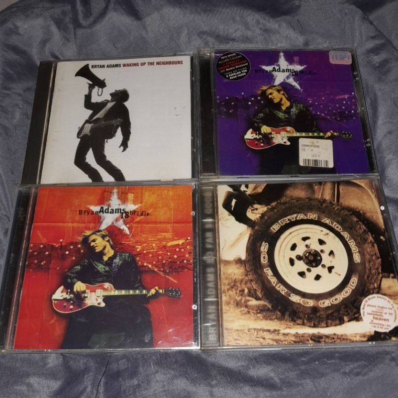 kit  cd Bryan adams - 18 til i die,waking up..LEIA