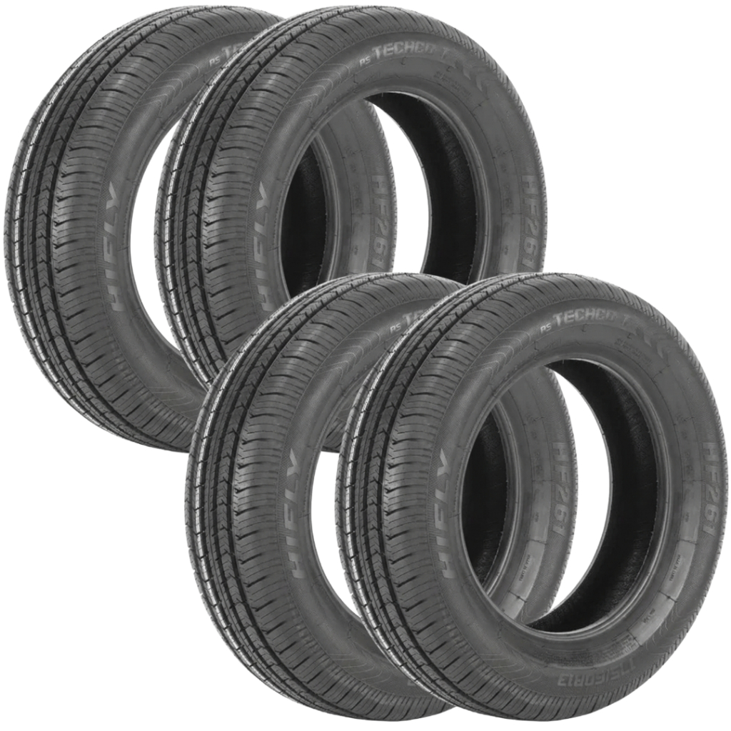 Jogo 4 Pneus 175/60 R13 HIFLY HF261 77H Novo Aro 13