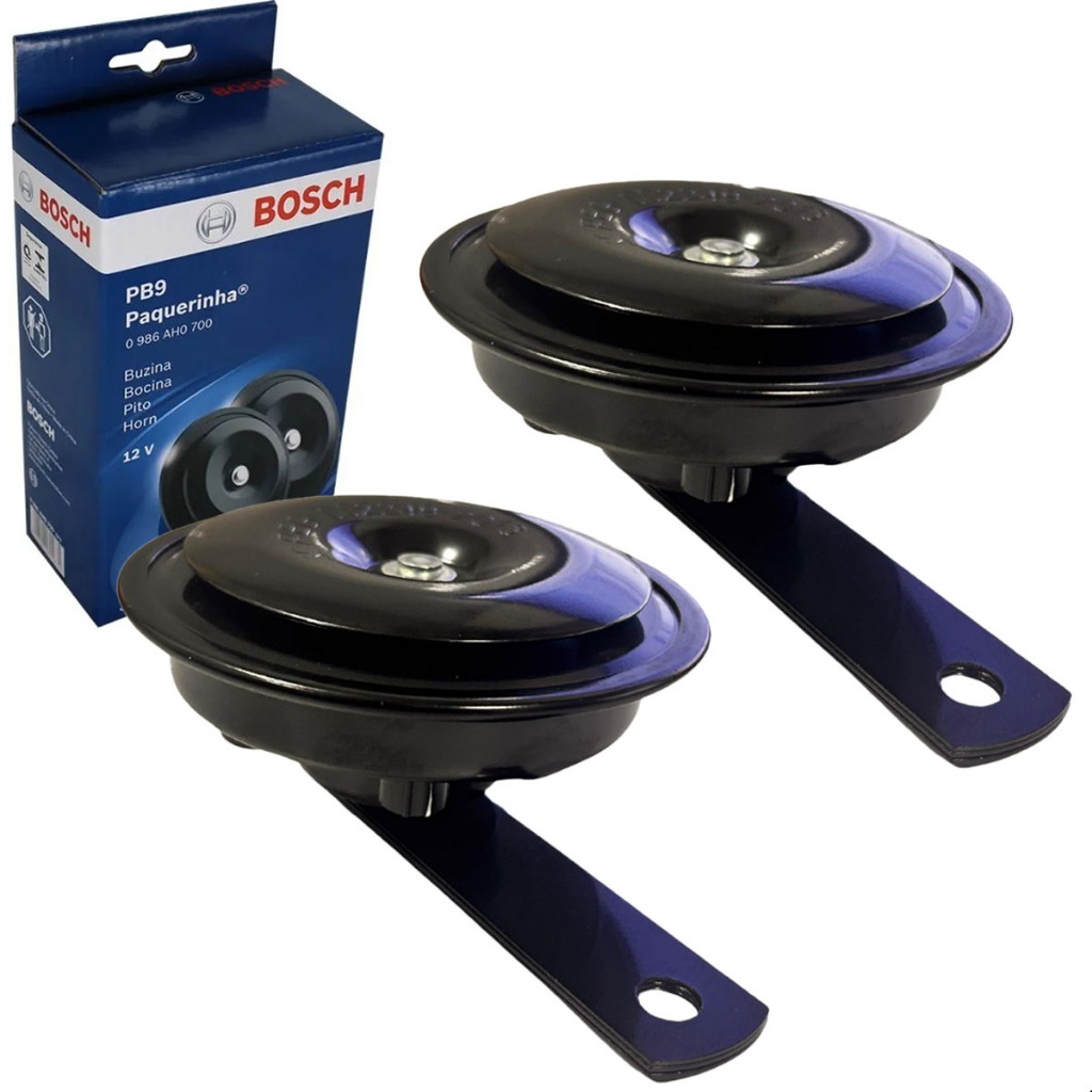 Buzina Paquerinha Bi Bi Bosch PB9 Universal 12v em Oferta na Shopee