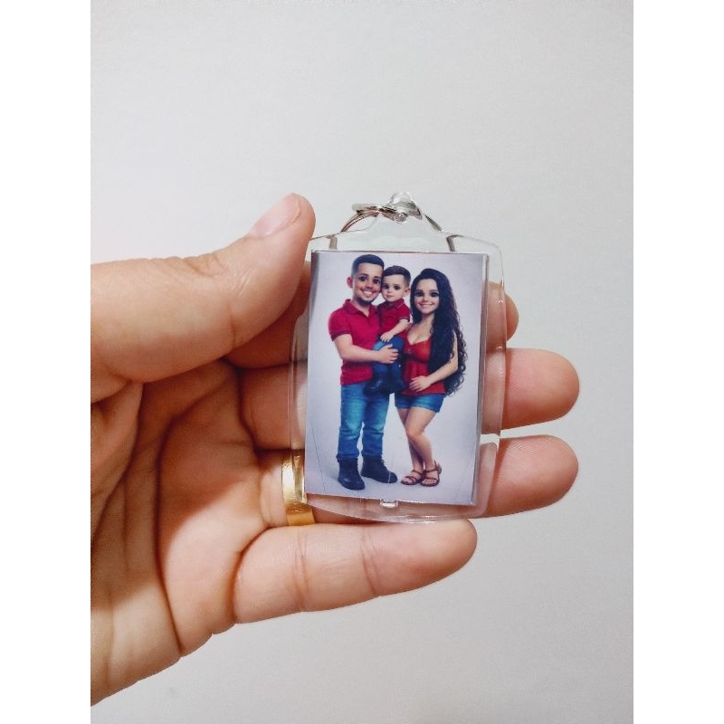 Chaveiro Acrílico Personalizado com Nome | Lembrancinha Maternidade Cheguei | Batizado | Aniversário | Chá de Bebê