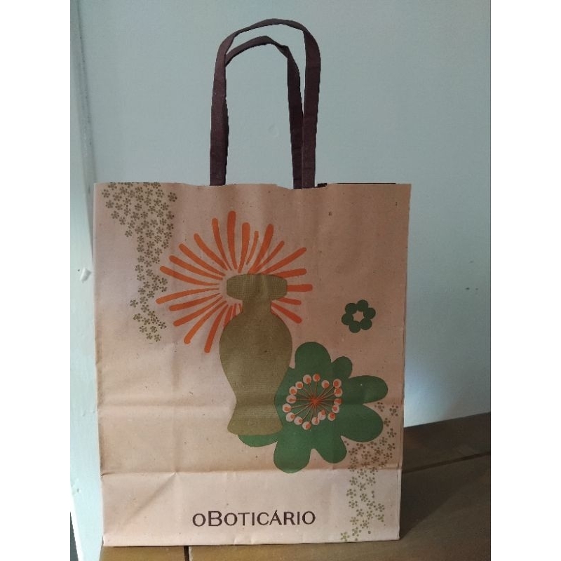 Kit sacola 3 unidades sacola O Boticário