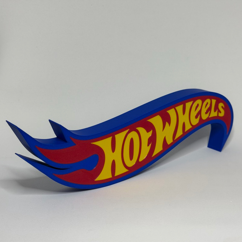 Luminária de Mesa - Logo Hot Wheels — imagem 2 de 2