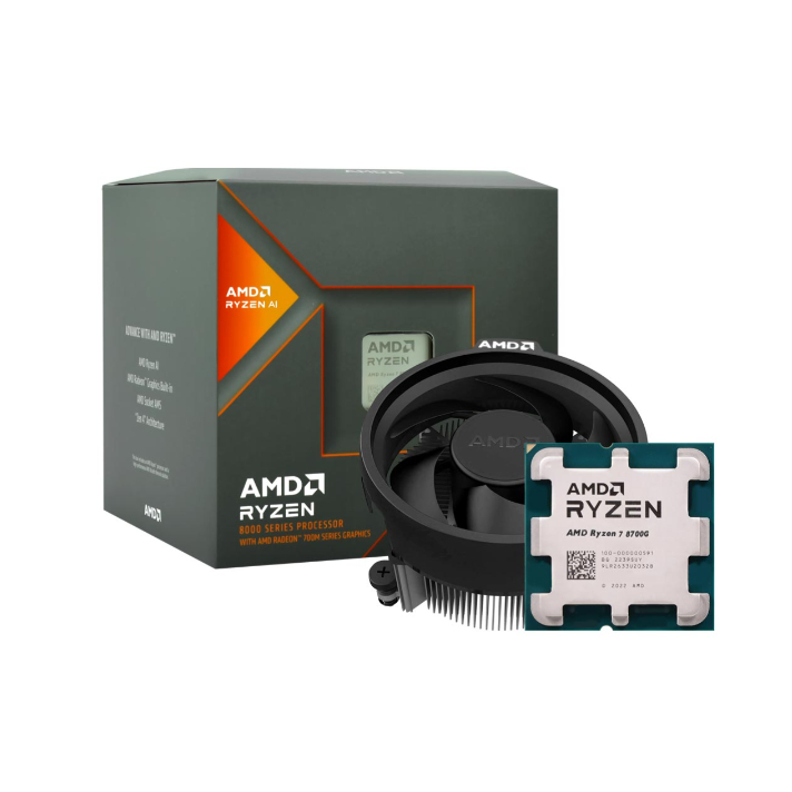 Processador AMD Ryzen 7 8700G 4.2GHz 8 Núcleos 24MB Socket AM5 (com Cooler)