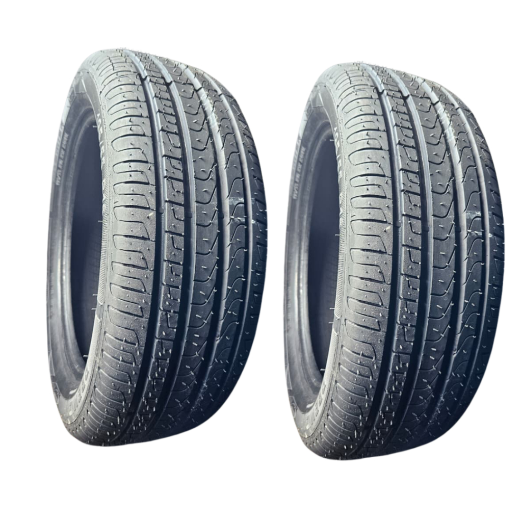 KIT 2 Pneus 195/55r16 Remold c/ Borracha VIPAL e INMETRO