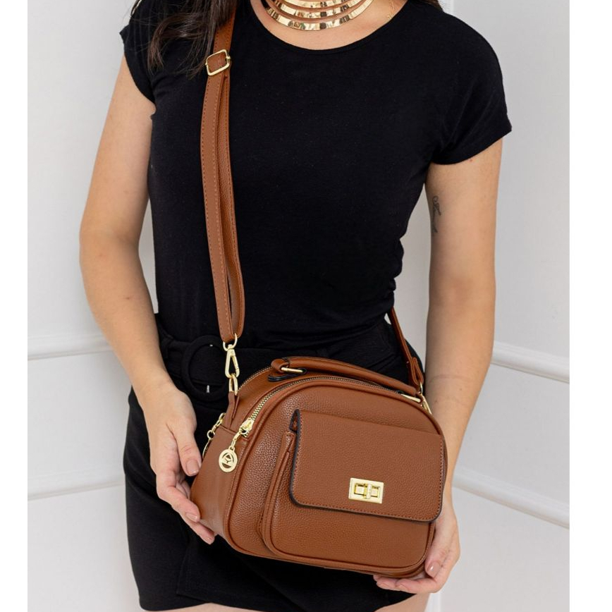 Bolsa Feminina Média Baú Transversal De Lado Com Alça De Mão Tiracolo Social Elegante Tiracolo em Oferta na Shopee