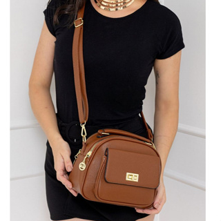 Bolsa Feminina Média Baú Transversal De Lado Com Alça De Mão Tiracolo Social Elegante Tiracolo em Oferta na Shopee