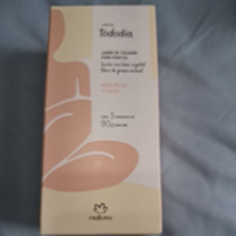 Caixa de Sabonetes Natura Todo Dia Noz Pecã e Cacau 5x90g