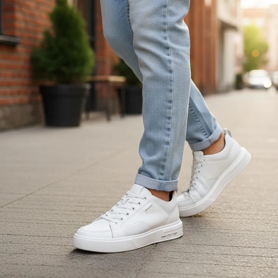 Sapatênis Pegada 111902 em Couro Napa Amortech