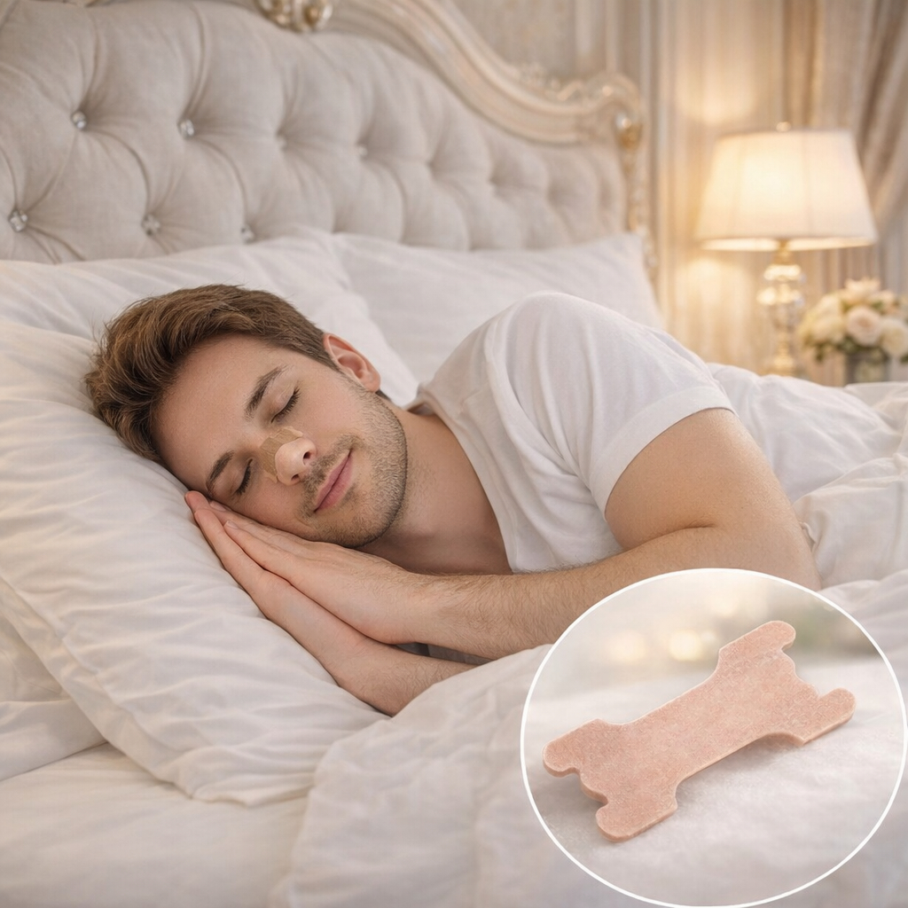 Kit com 10/20/30  Unidades Dilatador Expansor Nasal Adesivo Anti Ronco e Congestao Tiras Nasais