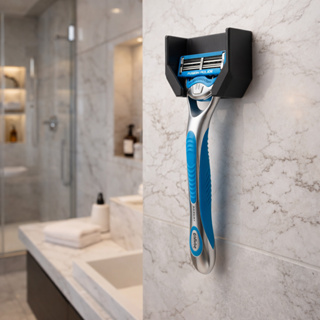 Porta Gilete Adesivo para Banheiro | Suporte Lâmina de Barbear | Organizador Prestobarba em Oferta na Shopee