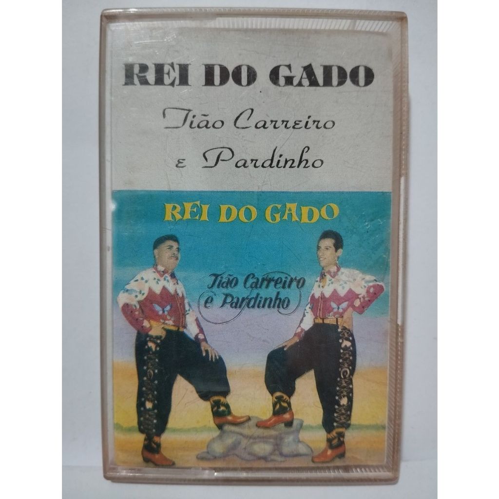 Fita Cassete K7 - Tião Carreiro E Pardinho - Rei Do Gado