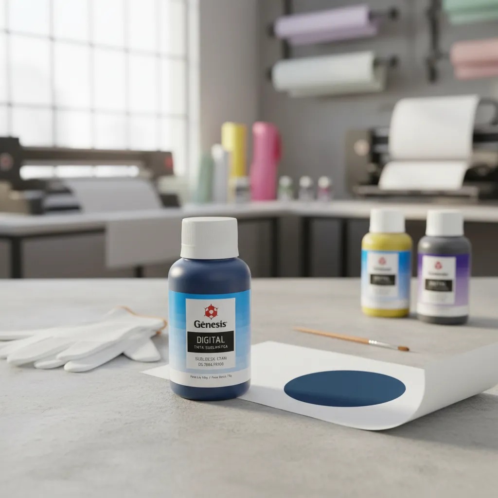 1 Tinta Cyan Azul Sublimática 100ml Genesis Original !!! - ENVIO IMEDIATO