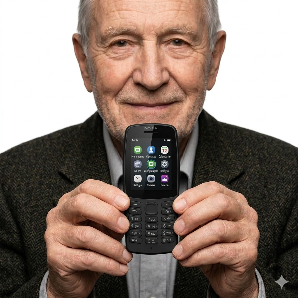 Nokia 210 Dual Chip Simples Para Idosos - Lacrado e Original Com Envio Imediato e NFe