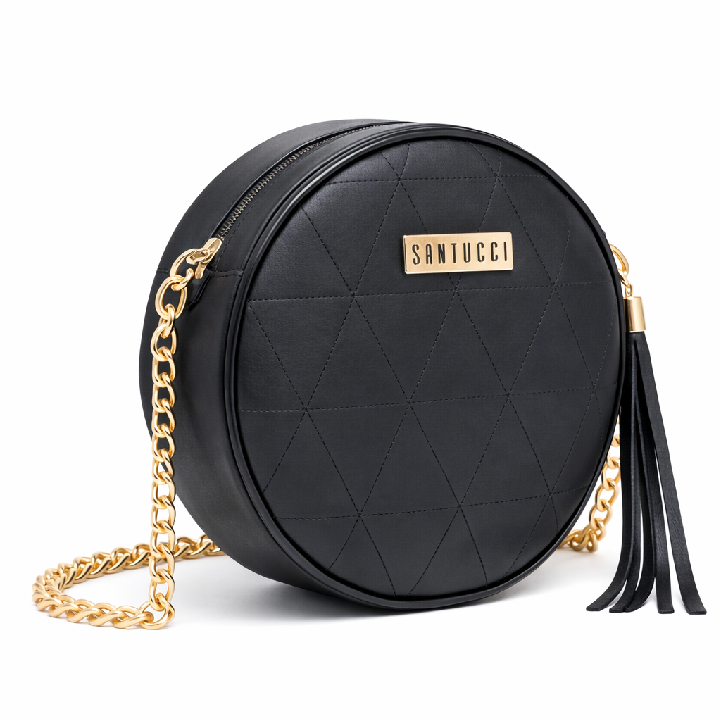 Bolsa Linda Feminina Bag Redonda Transversal Pequena Alça De Corrente Clutch Balada Festa Promoção em Oferta na Shopee