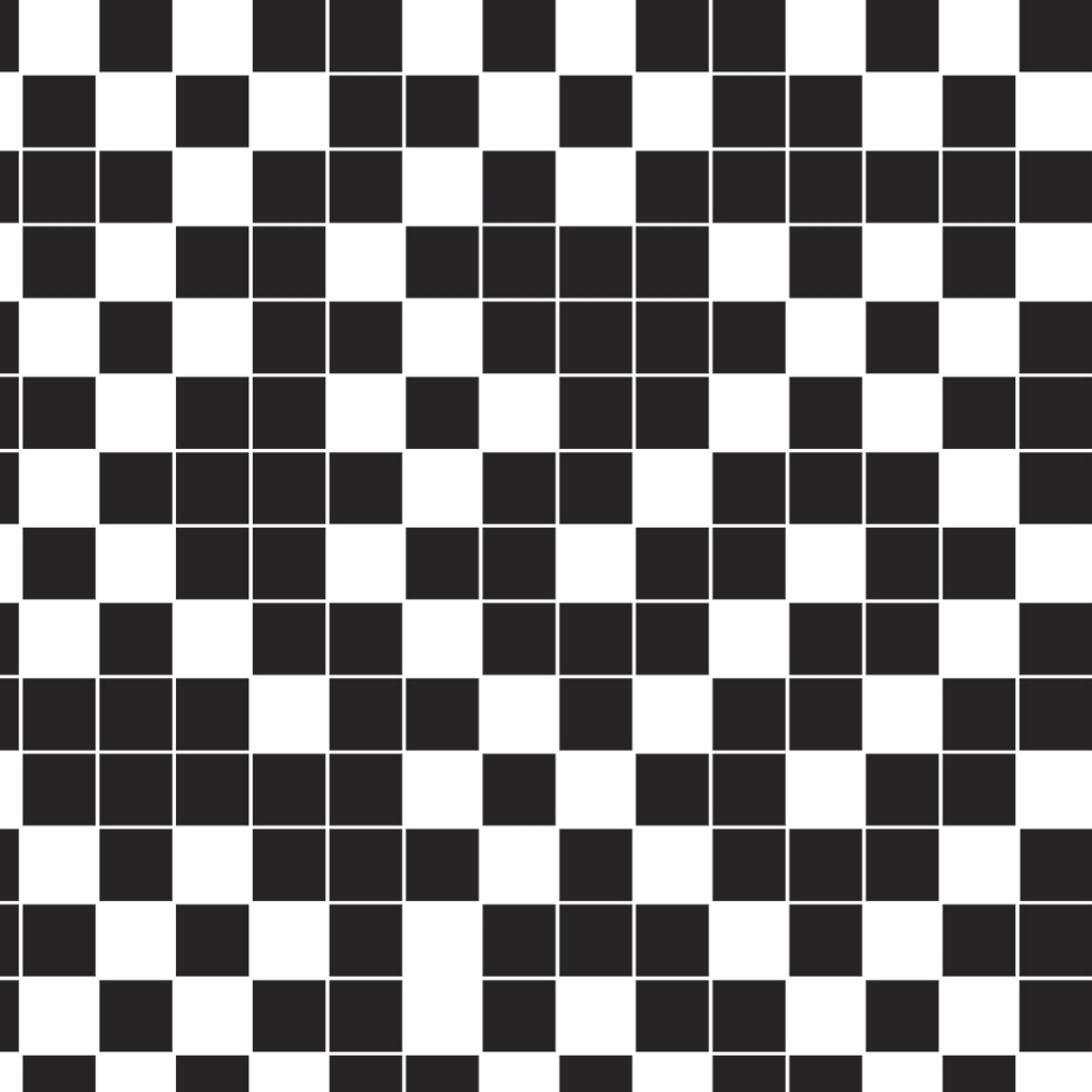 Papel de Parede Adesivo Lavável Decoração Pastilhas e Azulejo Para Cozinha Preto e Branco