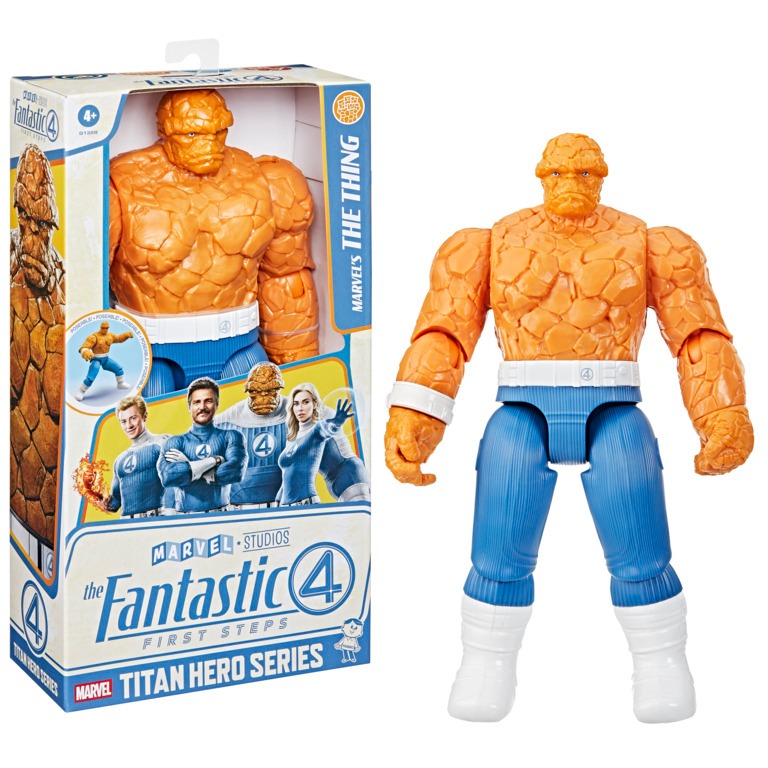 Figura Titan Hero Quarteto Fantástico O Coisa - Hasbro G1328