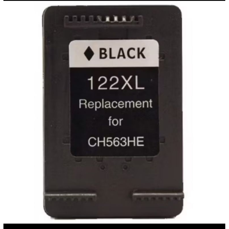 CARTUCHO 122 14ML DE COR PRETA COMPATÍVEL COM IMPRESSORA HP Deskjet: 1000, 1010, 1012, 1014, 1050, 1051, 1055, 1056... em Oferta na Shopee
