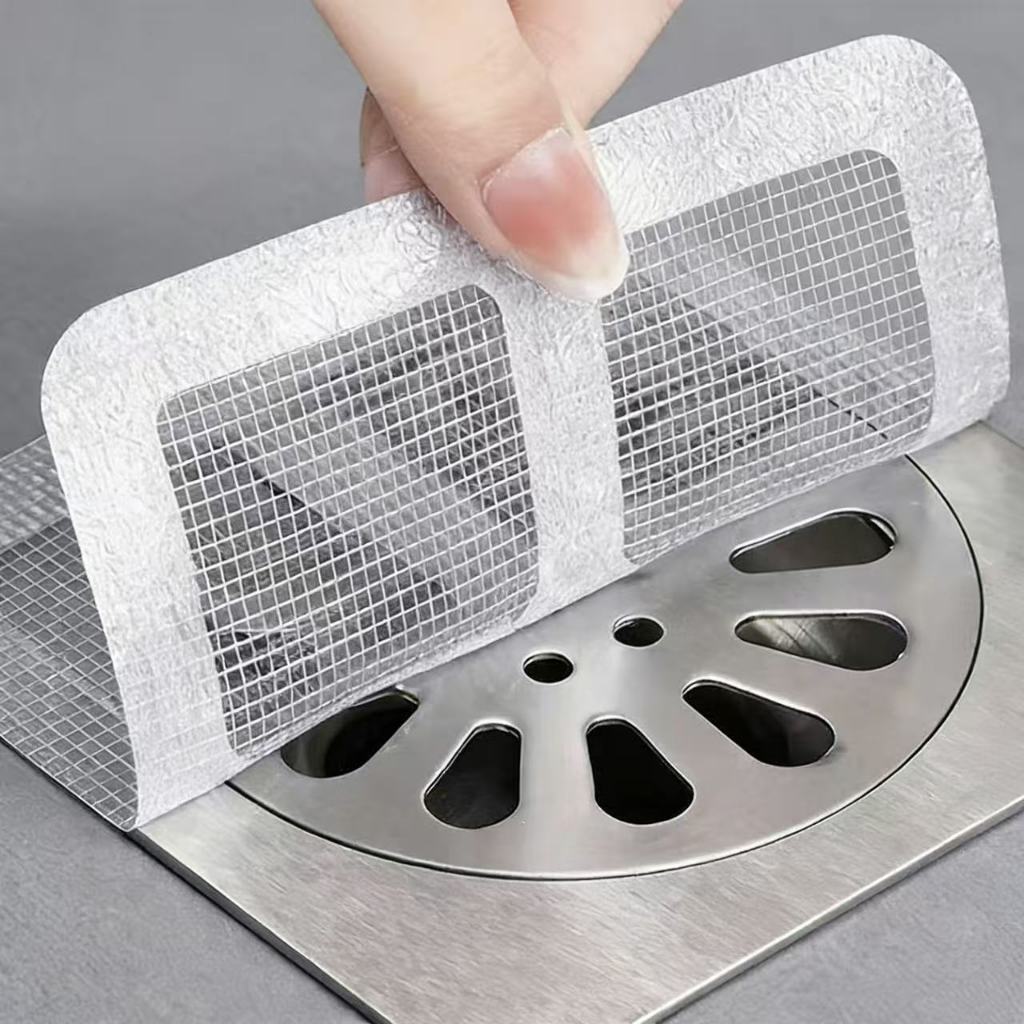 Protetores de Ralo Adesivos com Tela Descartavel Anti Entupimento e Anti Insetos em Oferta na Shopee
