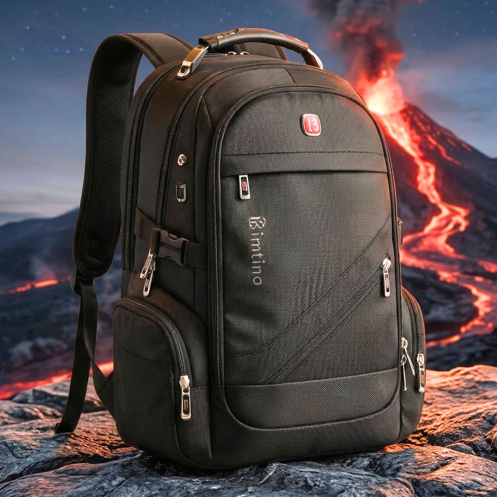 Mochila Bolsa Masculina Reforçada Antifurto Notebook Escolar Trabalho Executiva Cabo de Aço Viagem