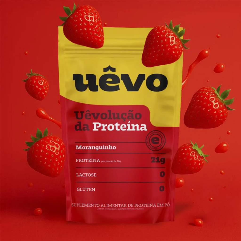 Albumina Uêvo 80% de Proteína Pura Refil 1Kg Naturovos em Oferta na Shopee