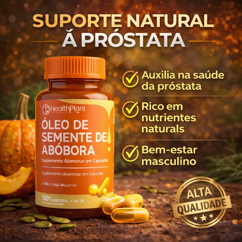 ÓLEO DE SEMENTE DE ABÓBORA 120CAPS 1400MG CONTRA ENVELHEC. PRECOCE ÓLEO DO HOMEM PRÓSTATA AUMENTADA em Oferta na Shopee