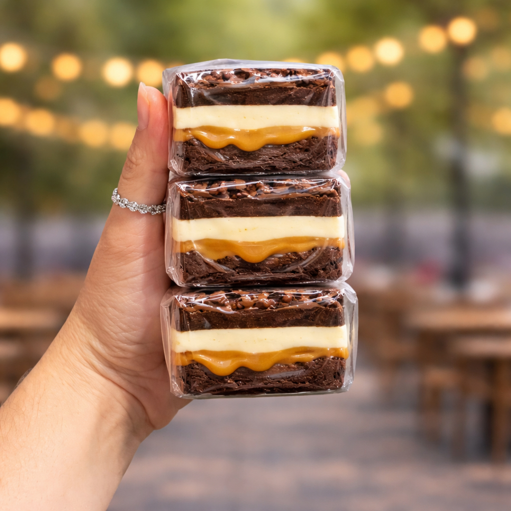 Folhas Celofane (bopp) Brownie Bem casado Suspiro Doces - 15cm x 15cm e 20cm x 20cm