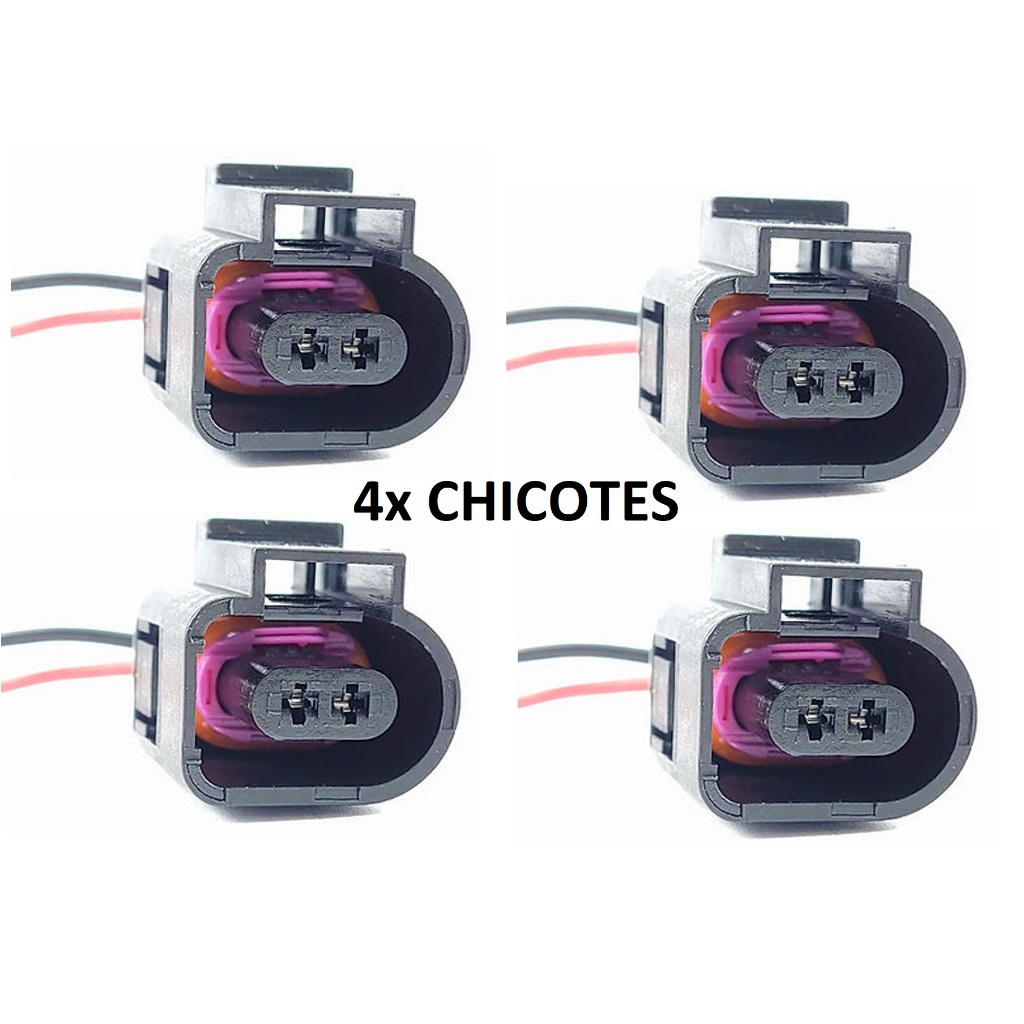 Conector Chicote Plug Do Sensor Temperatura Vw Gol Gv GOLF FOX Polo Up Amarok Virtus  Atacado 5x peças