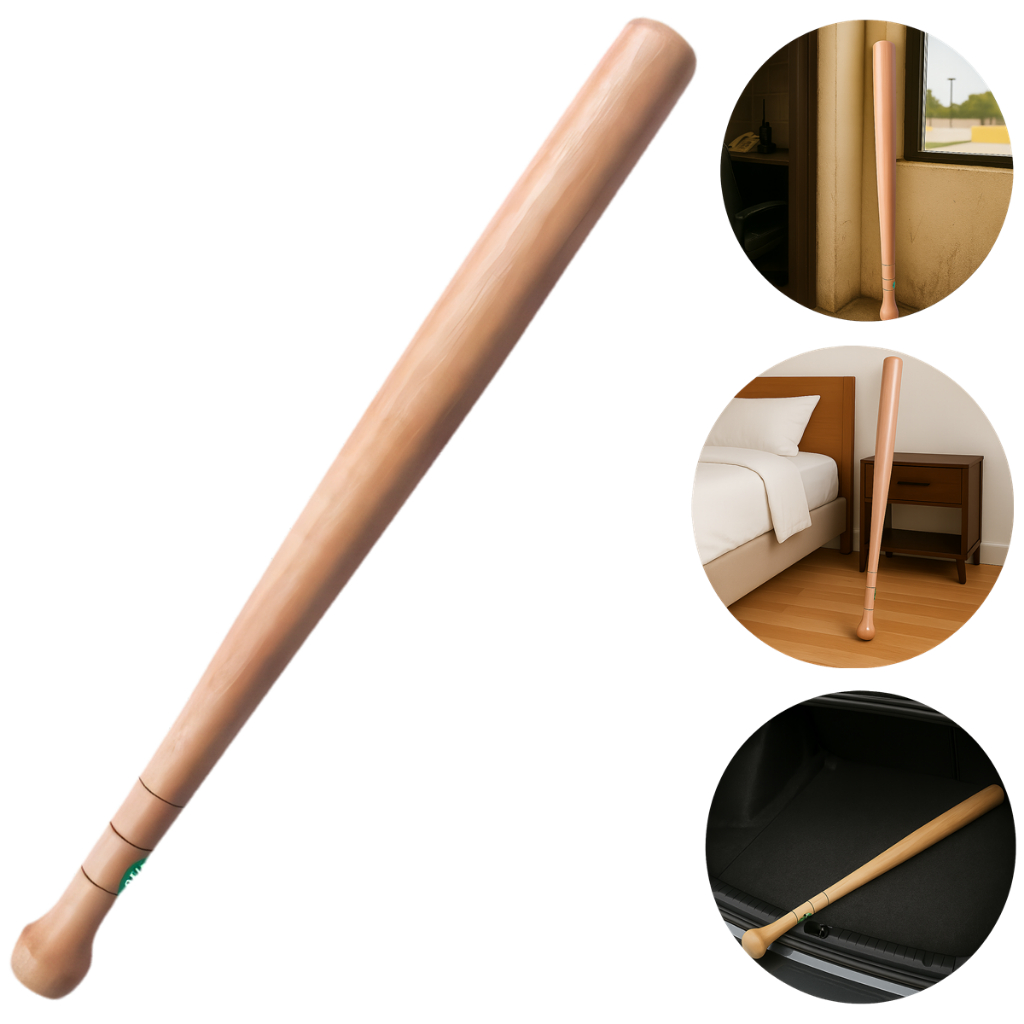 Porrete Madeira Pneu Taco Basebal Cassetete Pesado