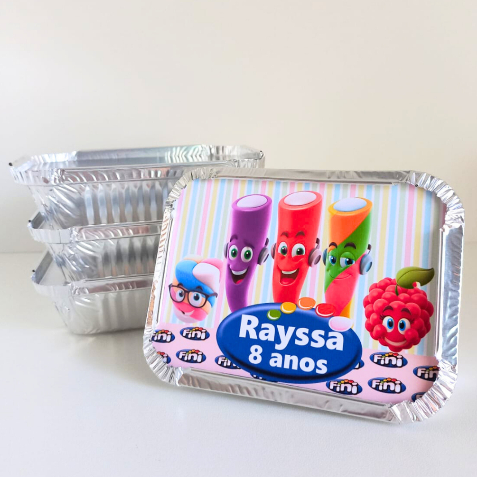 Marmitinha Fini Menina Rosa Personalizada 220ml / Marmita /Lembrancinha de Festa /Aniversário / Festa Infantil