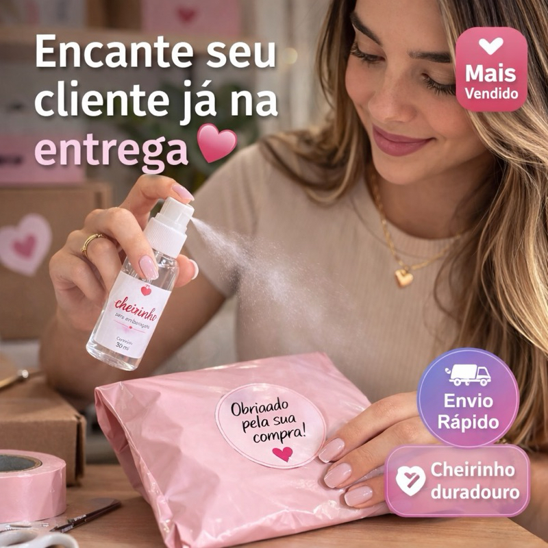 Cheirinho para Embalagem | Perfume para Loja, Roupas, Papel, Artesanato | Aroma | Essência