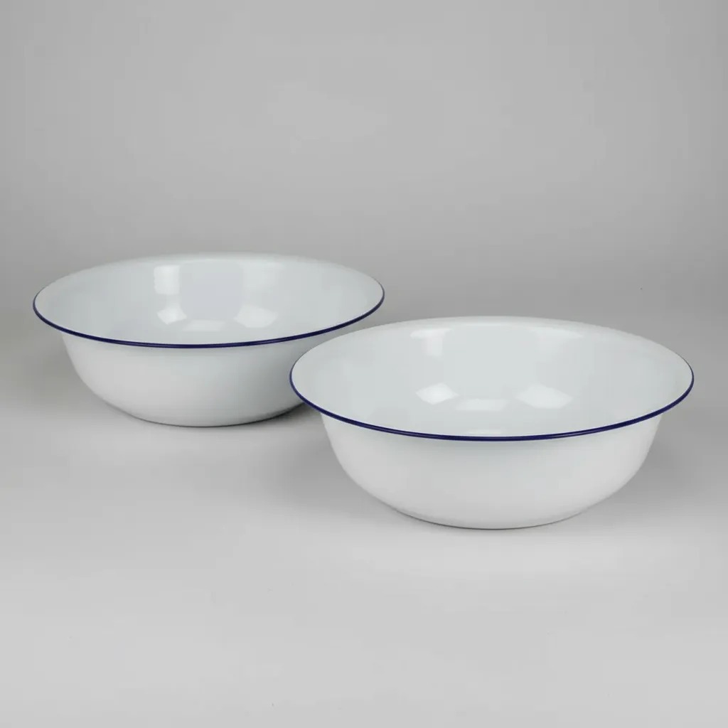 Bacia Agata Esmaltada Escaldar Pés Tamanho 32 Milla