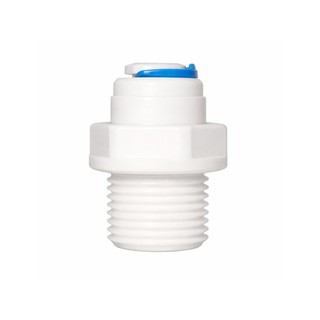 Conector Reto Engate Rápido 1/4 Rosca Macho 3/8 Para Filtro Água Mangueira