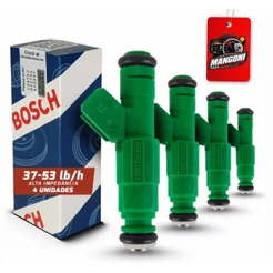 Jogo 4 Bicos Injetor Bosch Volvo Green 42lbs/h Original